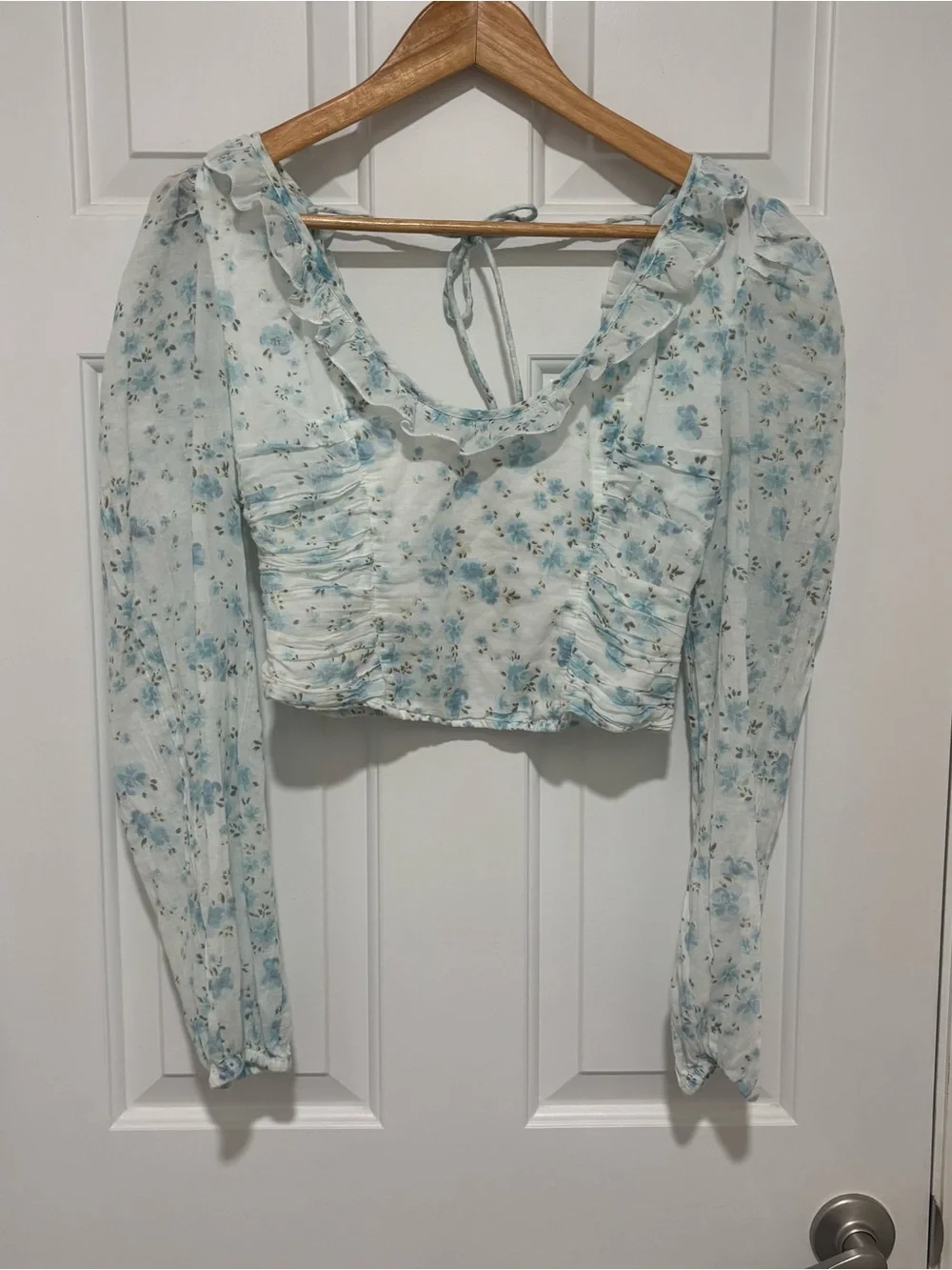 The Free People Another Life printed top women’s small